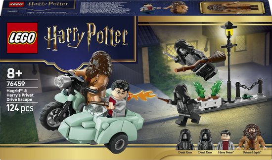 LEGO Harry Potter 76459 - Hagrid & harry's Ligusterlaan ontsnapping