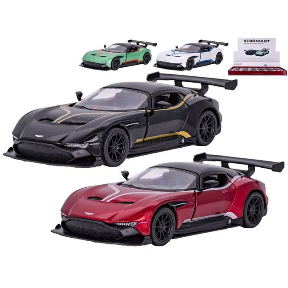 KINSMART Aston Martin VulcanLivery die cast - 13cm - ass. (prijs per stuk)