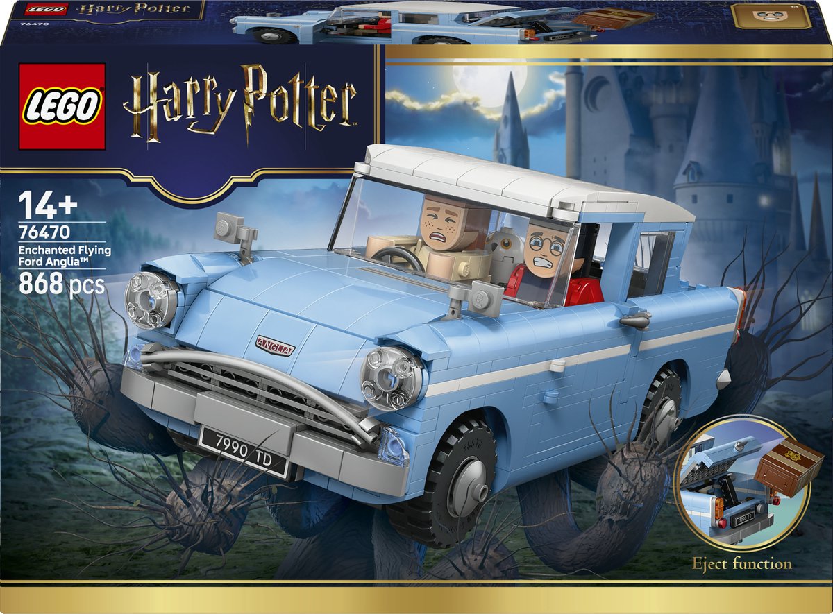 LEGO Harry Potter 76470 - betoverende vliegende Ford Anglia