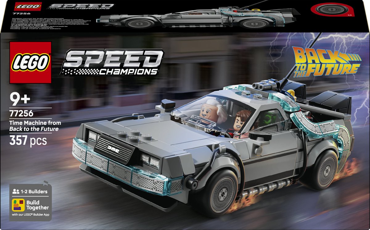 LEGO Speed Champions 77256 - tijdmachine uit Back to the Future