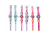 GLAMOUR Horloge analoog met licht - ass.  (prijs per stuk)