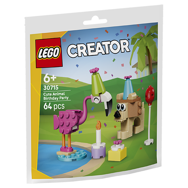 LEGO Creator 30715 - schattige dierenverjaardag