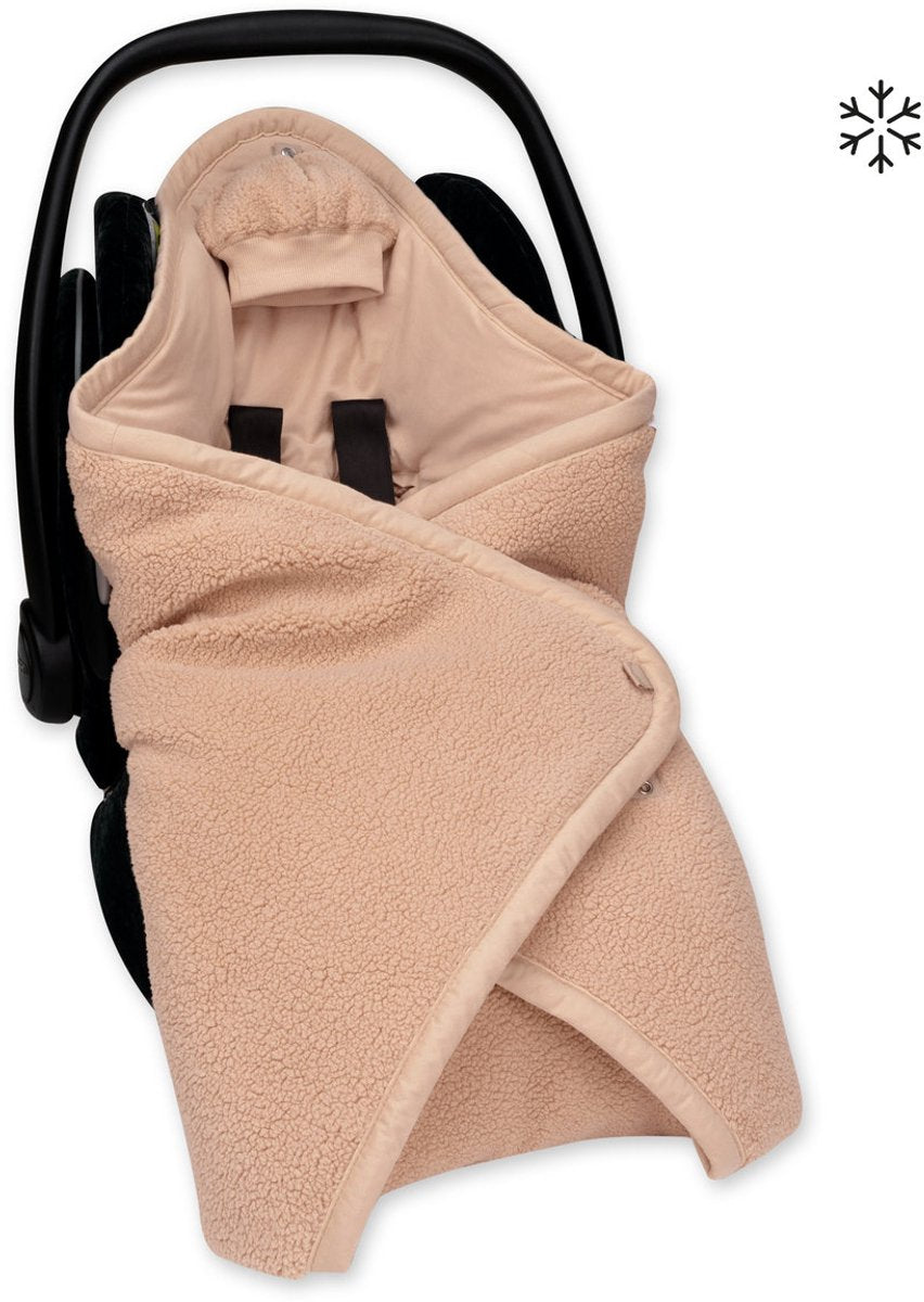 BeMini Babycover - Teddy Hugmi + Jersey Naturel