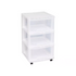 CURVER Essentials ladeblok 3x20L + wielen - transparant