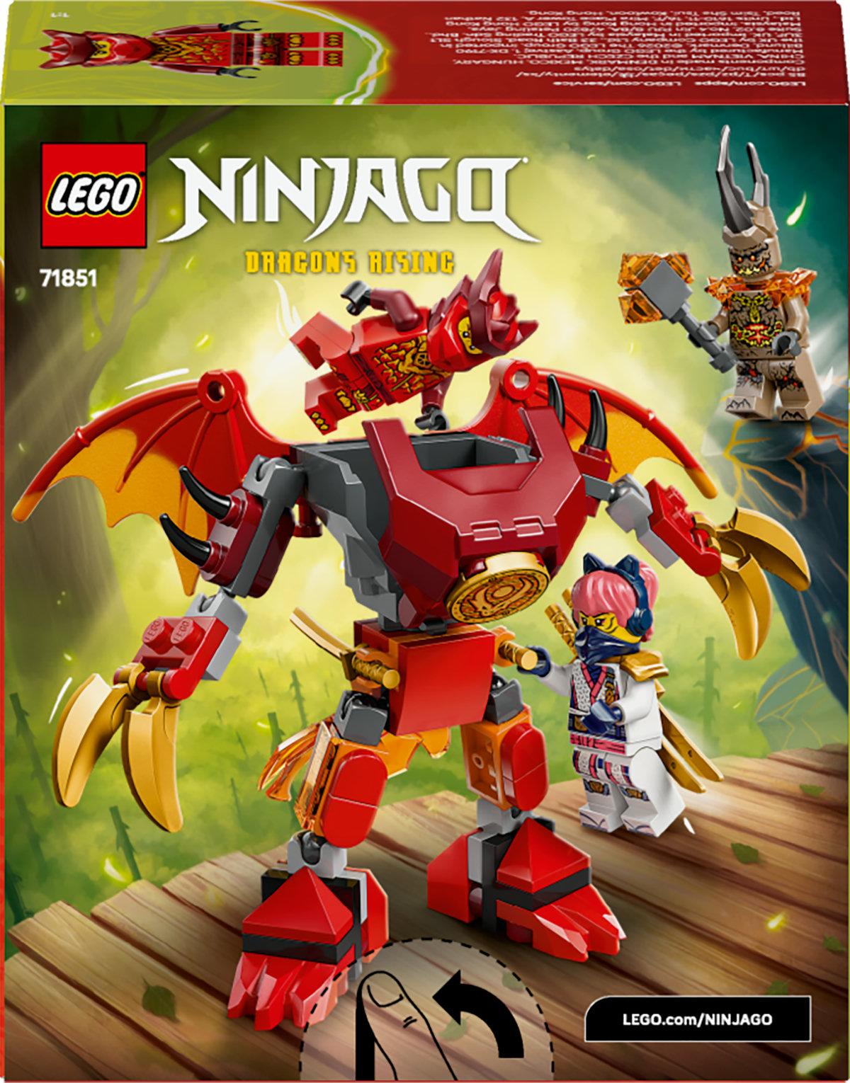 LEGO Ninjago 71851 - Kai's drakenmecha strijdpakket