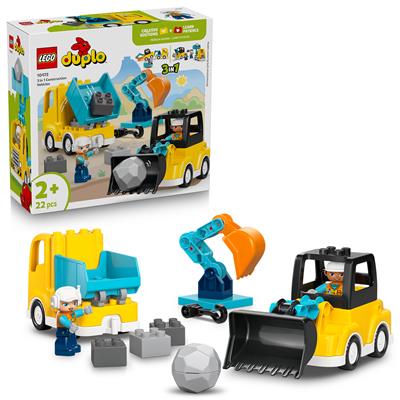 LEGO Duplo 10475 - 3in1 bouwvoertuigen