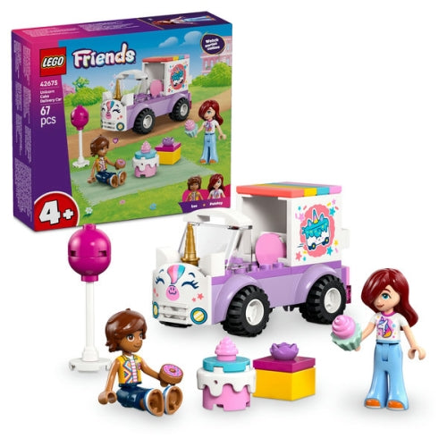 LEGO Friends 42675 - eenhoorn taartenbezorgauto