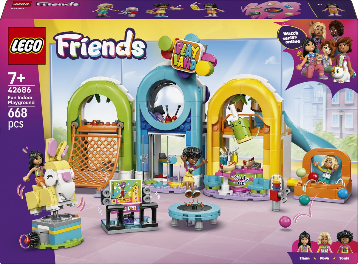 LEGO Friends 42686 - binnenspeeltuin