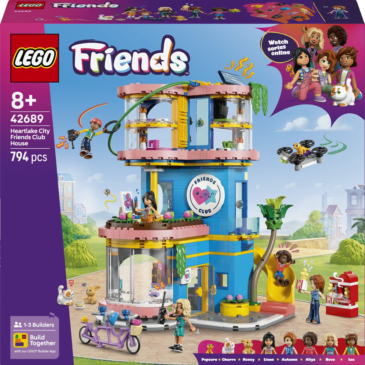 LEGO Friends 42689 - Heartlake City clubhuis