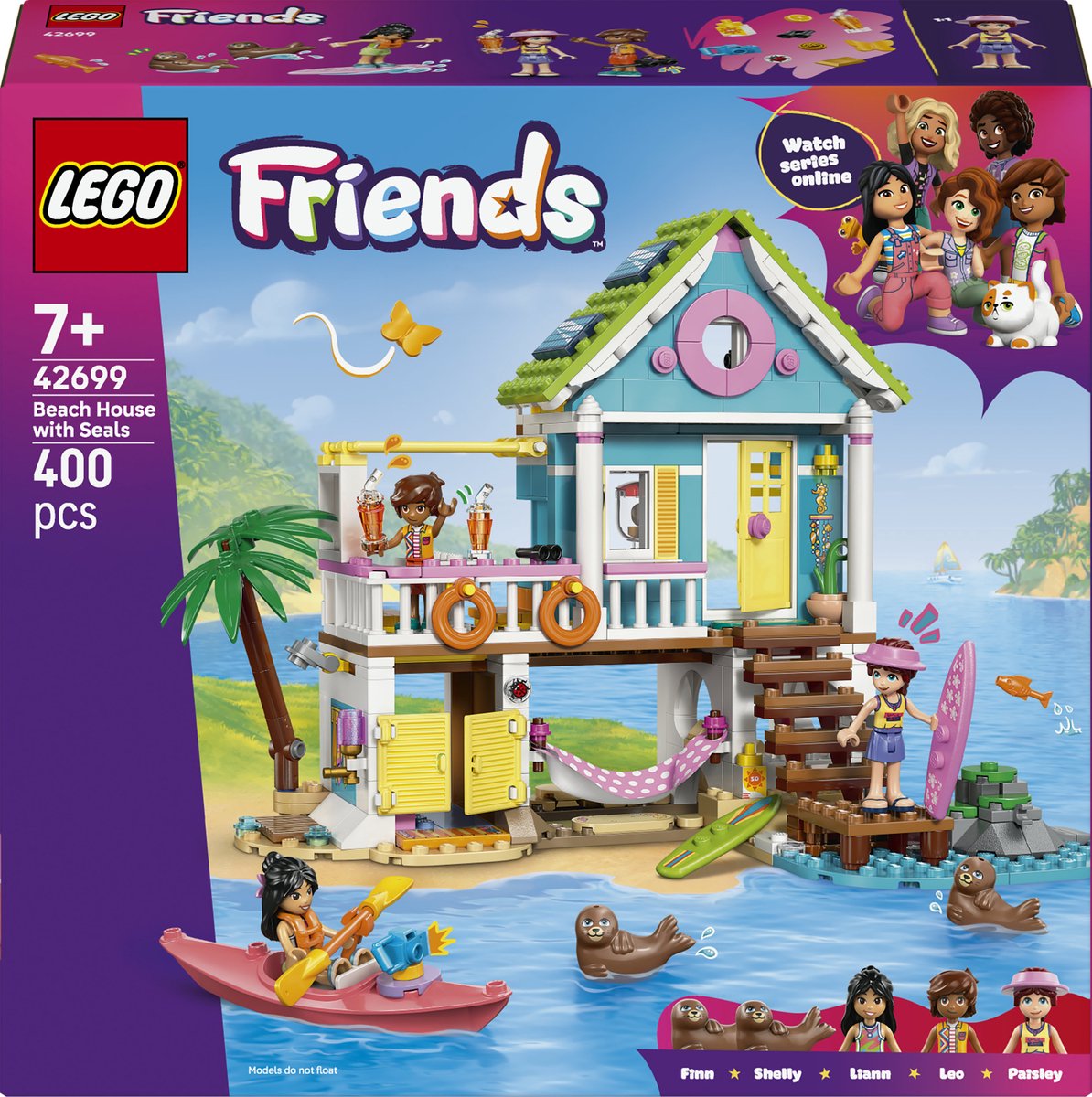 LEGO Friends 42699 - strandhuis met zeehonden