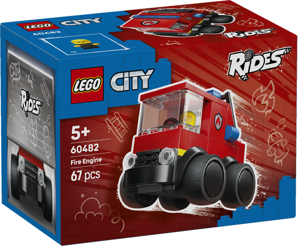 LEGO City 60482 - voertuigen brandweerwagen