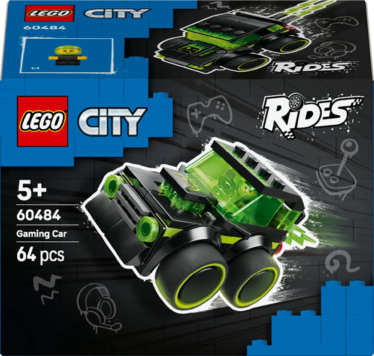 LEGO City 60484 - voertuigen gaming raceauto