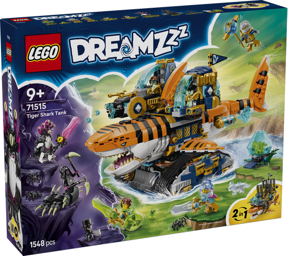LEGO Dreamzzz 71515 - tijgerhaaitank