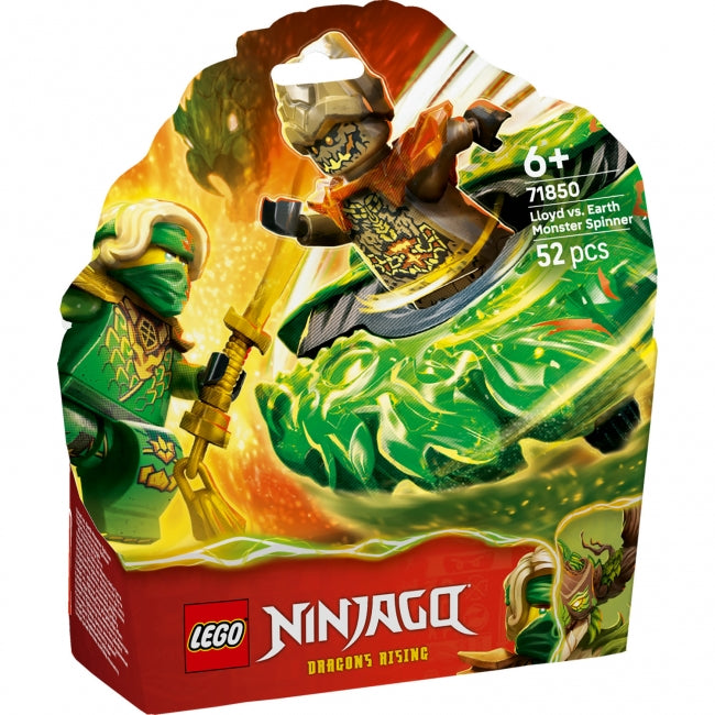LEGO Ninjago 71850 - lloyd vs. aardemonster in spinner