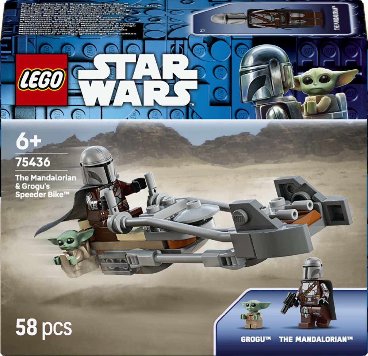 LEGO Star Wars 75436 - de mandalorian & Grogu's speederbike