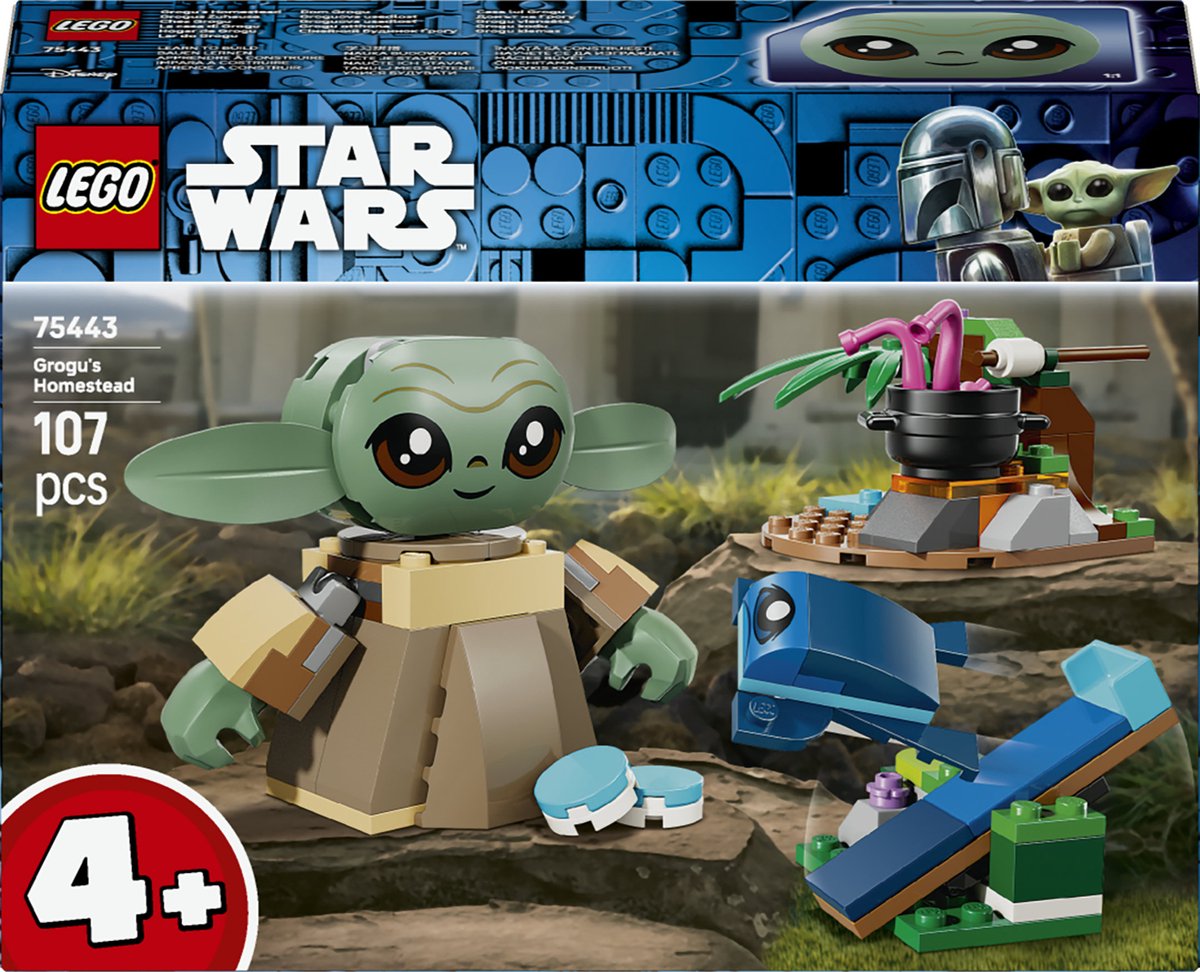 LEGO Star Wars 75443 - grogu's thuis