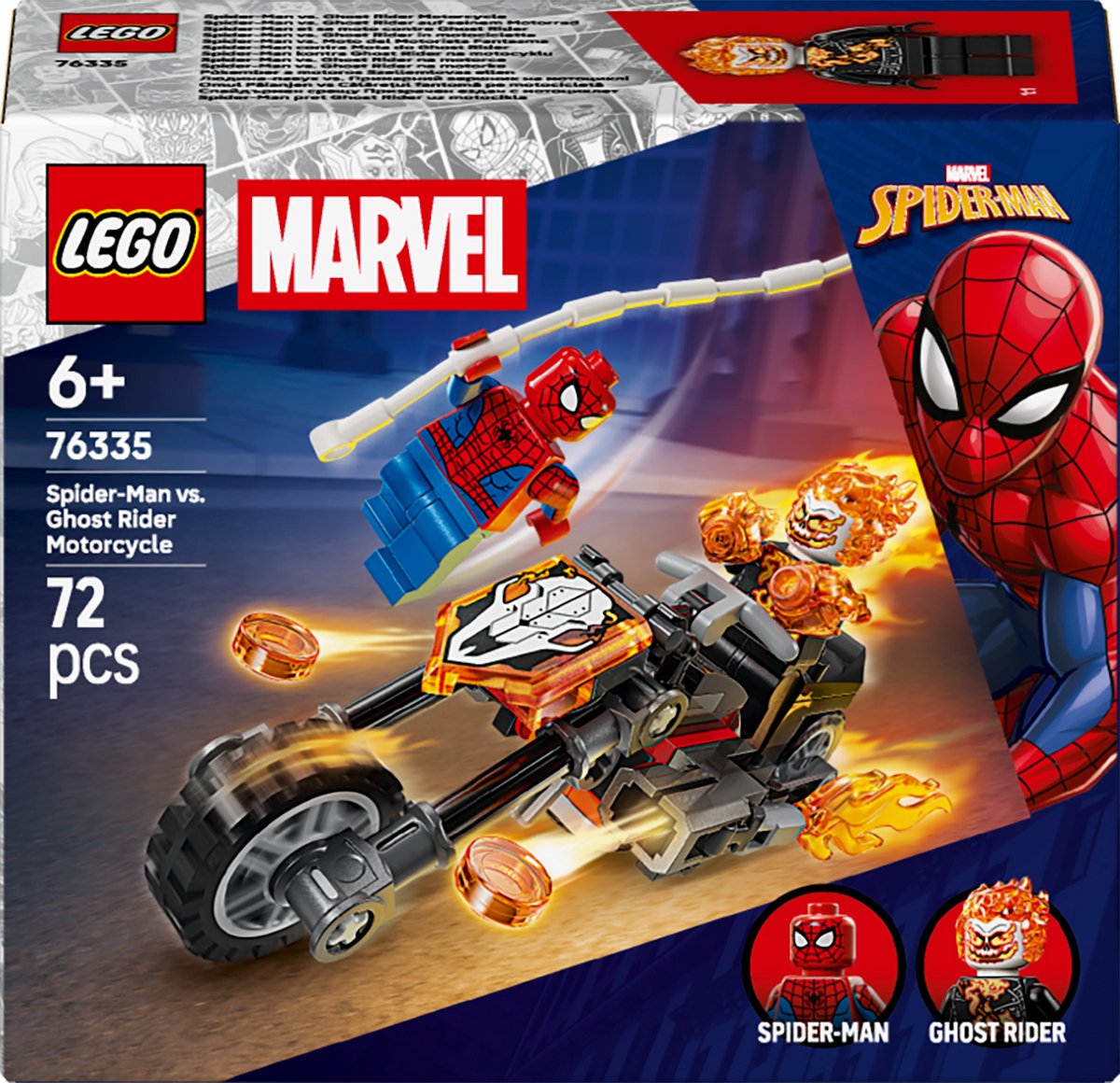 LEGO Super Heroes 76335 - Spider-Man vs. Ghost Rider motor