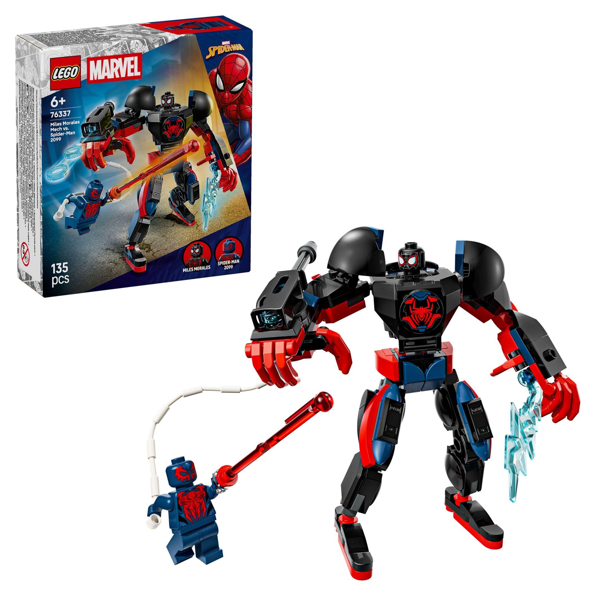 LEGO Super Heroes 76337 - Miles Morales mecha vs. Spider-Man 2099