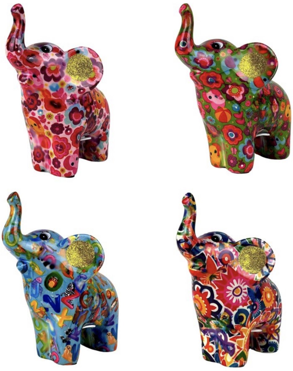 POMME-PIDOU Spaarpot - Olifant - DARCY - standaard Ass.