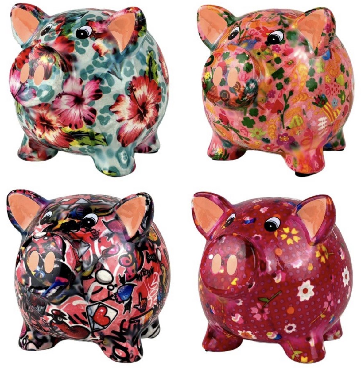 POMME-PIDOU Spaarpot - Big - ROSIE - standaard Ass.