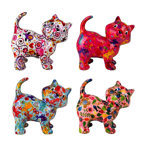 POMME-PIDOU Spaarpot - Kat - KIKI - standaard Ass.