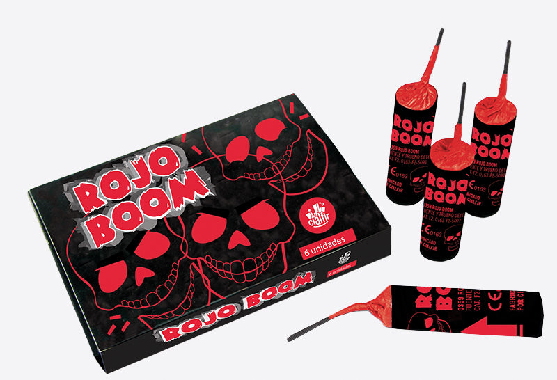 Vuurwerk Rojo Boom - 6st.- 4,8g F2
