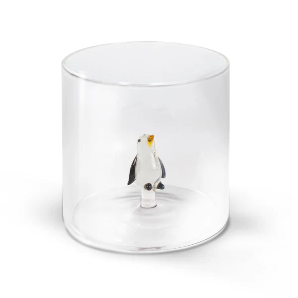 WD Glas 250ml in borosilicat glas - pinguin deco