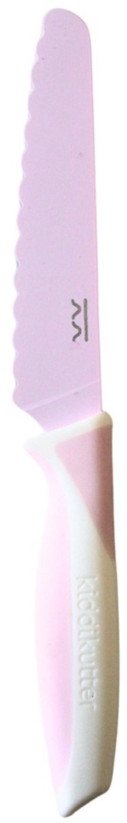 KIDDIKUTTER Mes voor kinderen - pink petal