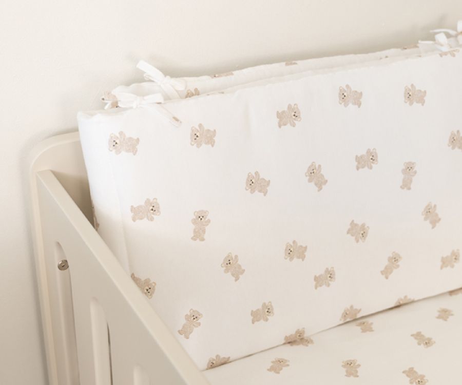 PERICLES Bed/Parkomrander bear allover