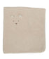 PERICLES Deken wieg bear cream - 75x100cm