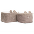 PERICLES Storage bag set - bear chocolate
