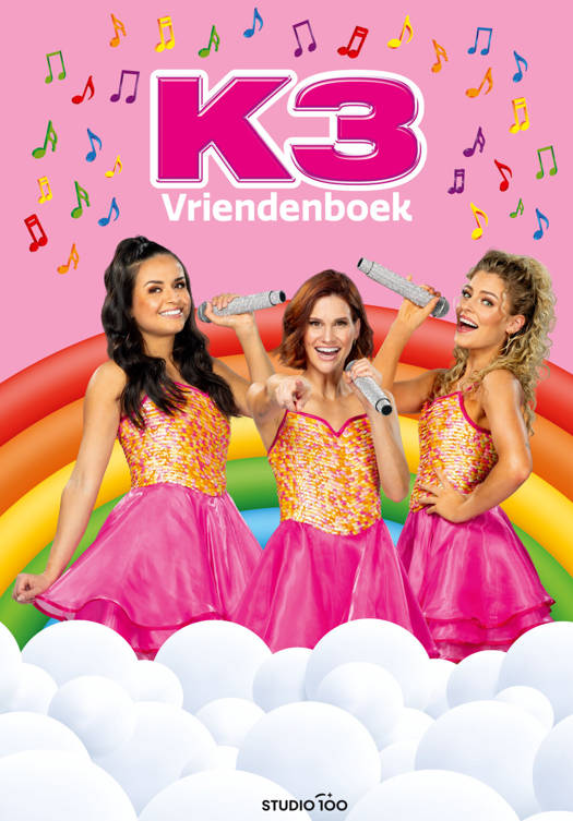 K3 Regenboog - vriendenboek