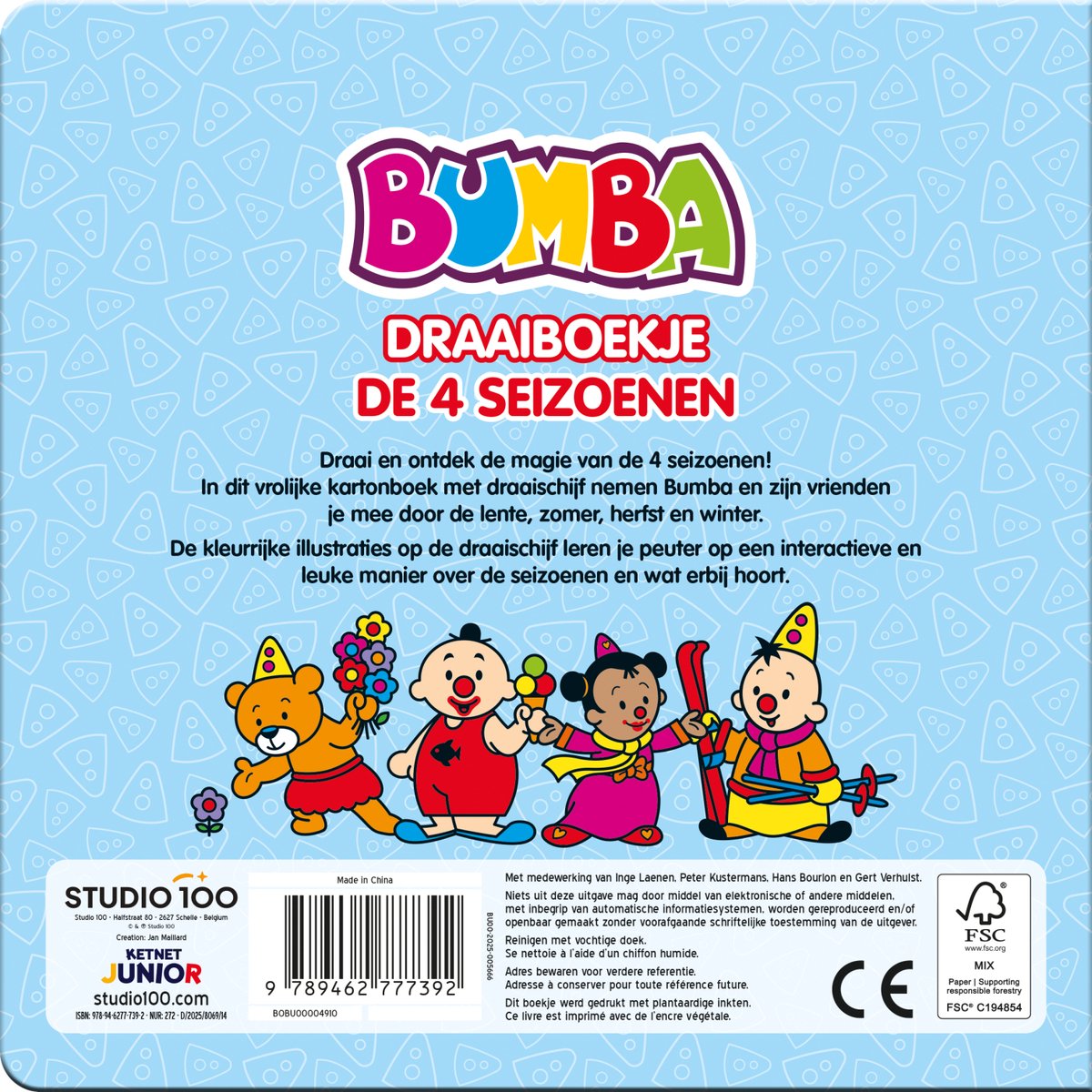 BUMBA Draaiboek - De seizoenen