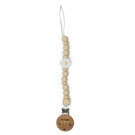 PERICLES Fopspeenketting - flower white