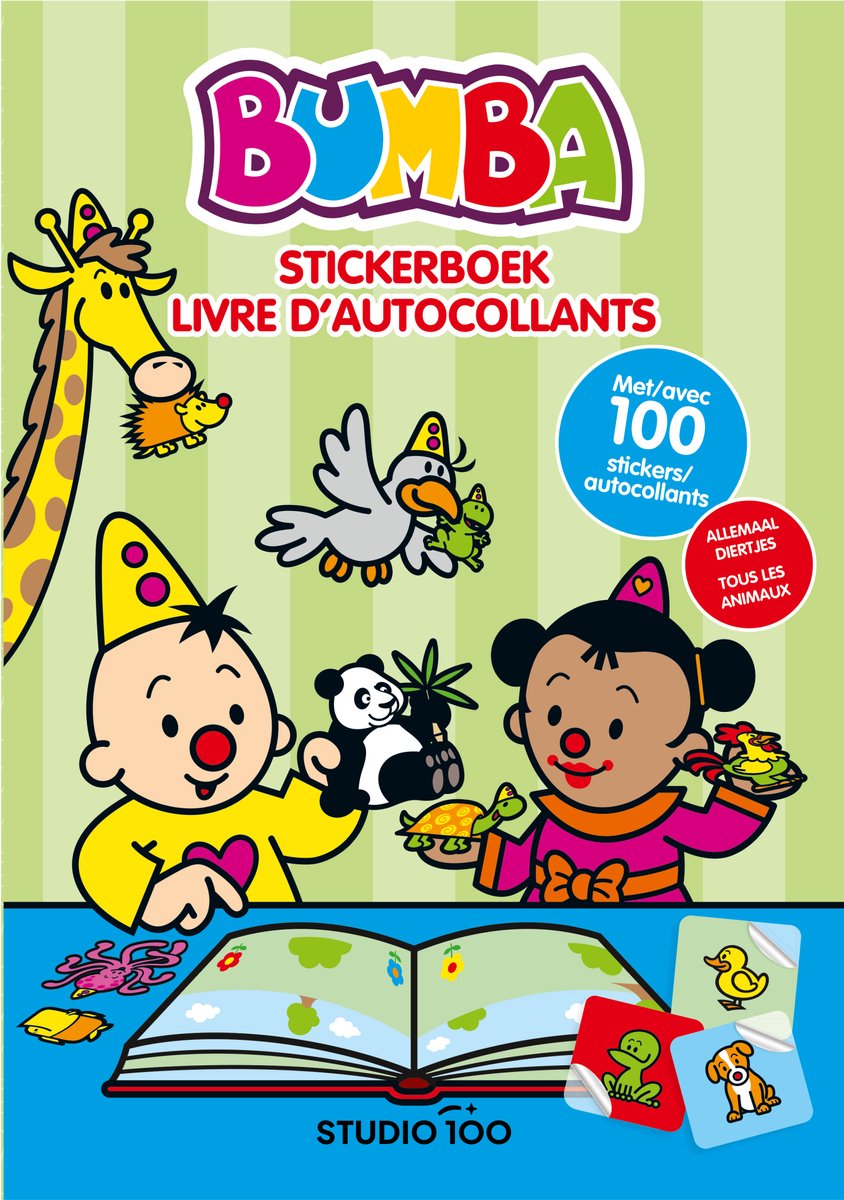 BUMBA Stickerboek - Dieren