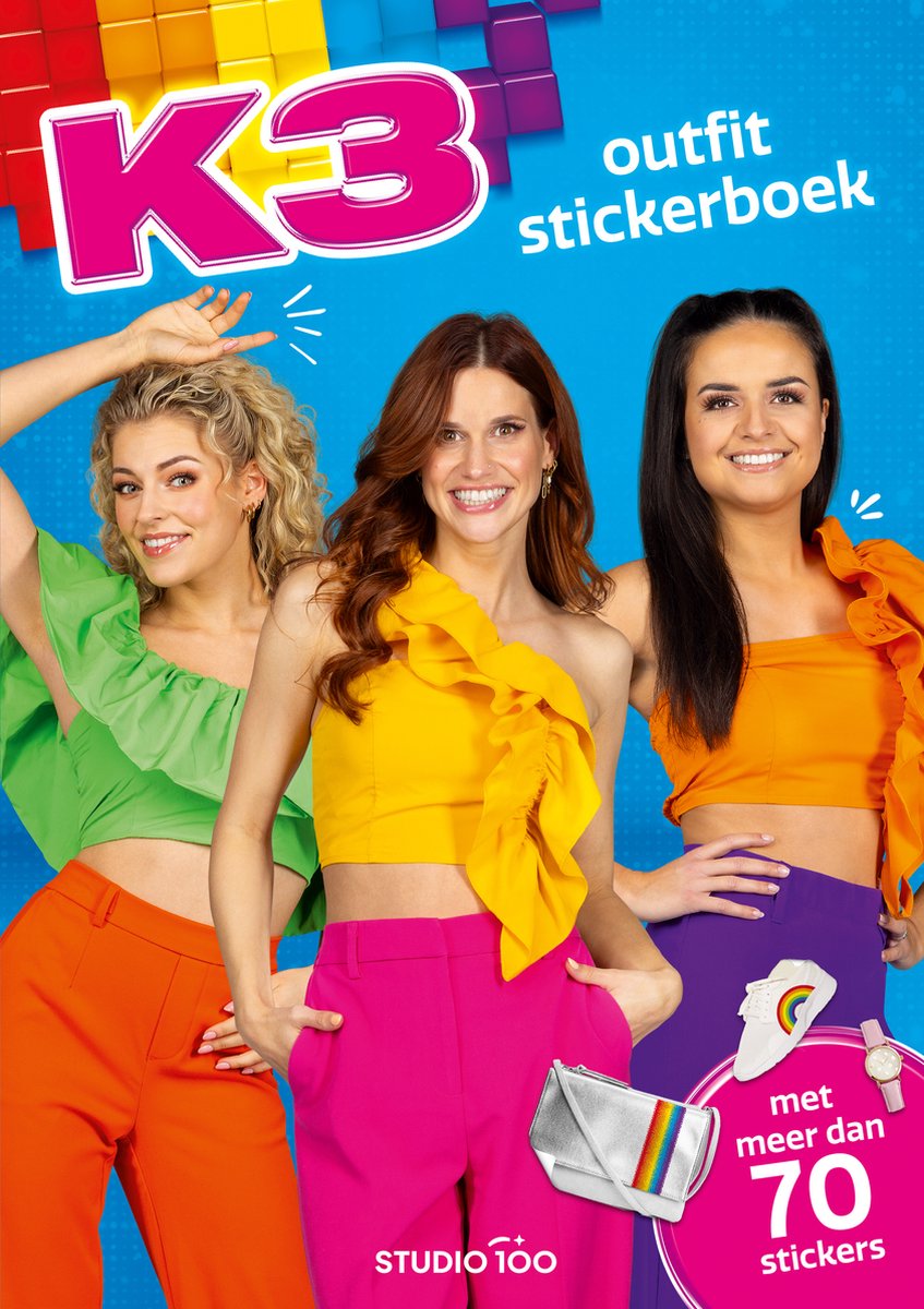 K3 Stickerboek - Outfits met meer dan 70 stickers