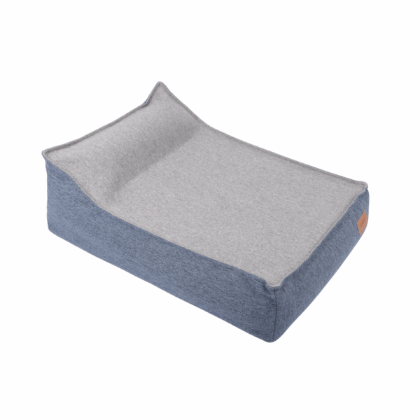 M-Pets CLOUD Opblaasbaar kussen - Donkerblauw/Grijs