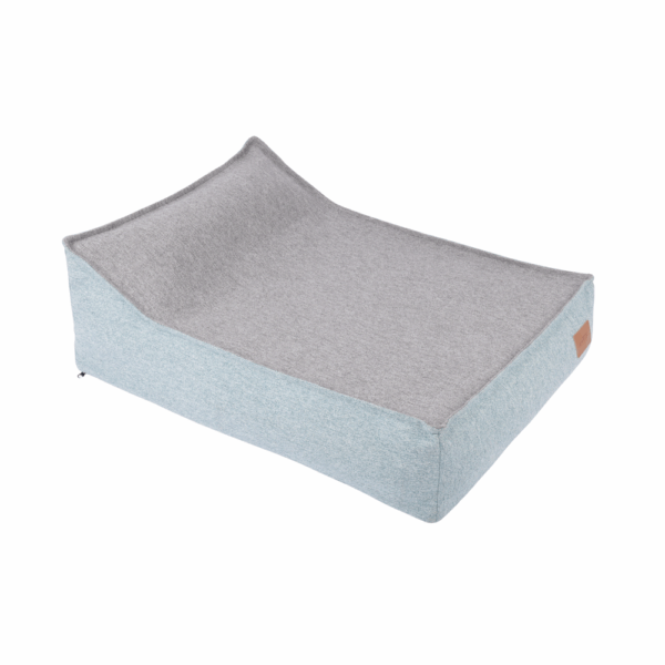 M-Pets CLOUD Opblaasbaar kussen - Lichtblauw/Grijs