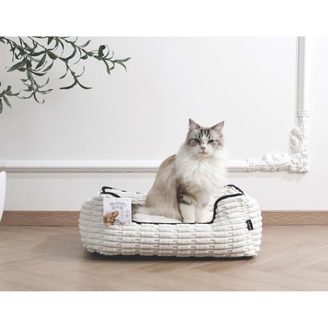 M-Pets WARM HUG kussen - S - creme