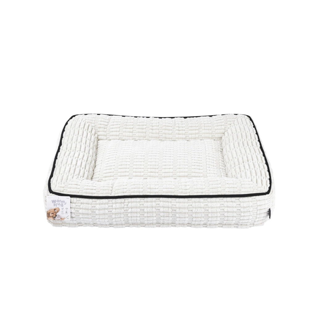 M-Pets WARM HUG bed - L - creme