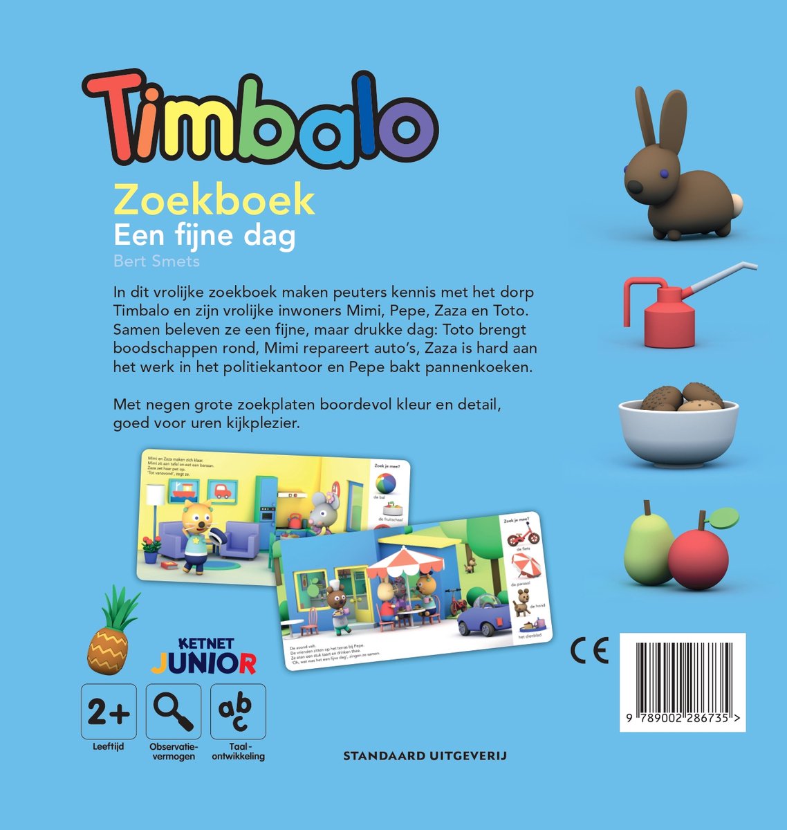 Timbalo zoekboek - Een fijne dag - Bert Smets