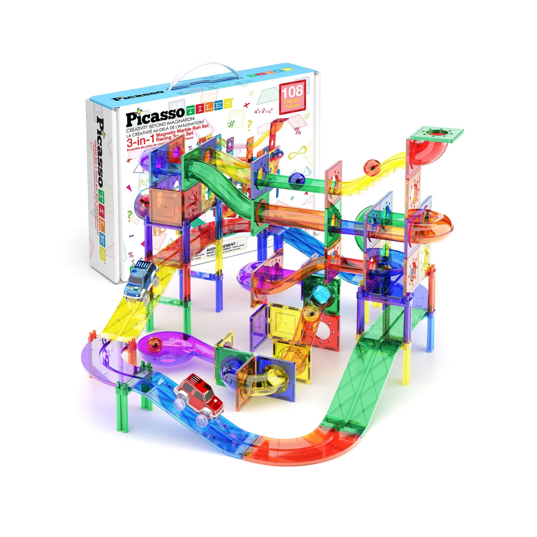 PICASSO TILES Marble run race track - 108dlg