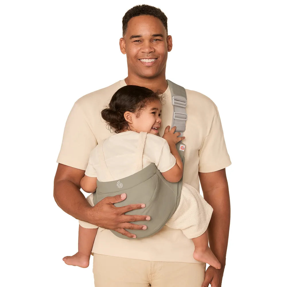 ERGOBABY Upsie sling draagzak - soft olive