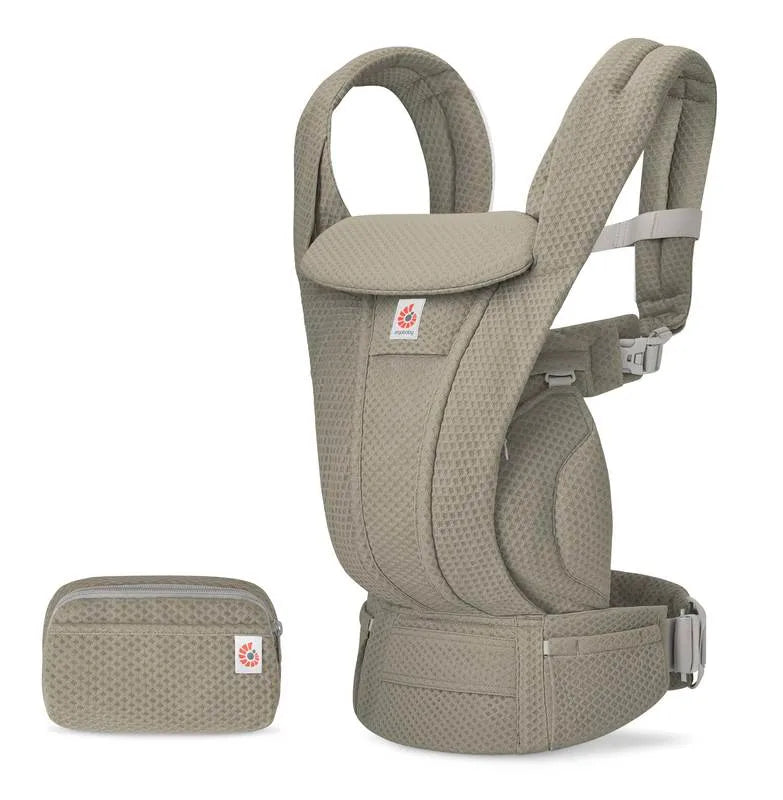 ERGOBABY Omni deluxe draagzak mesh - soft olive