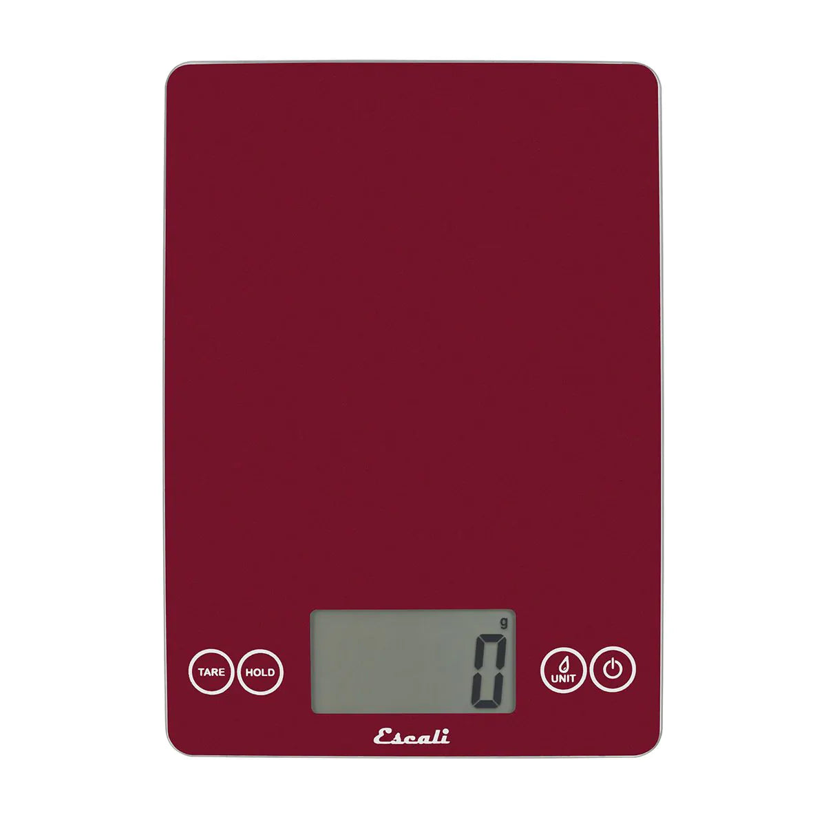 ESCALI Arti keukenweegschaal 7 kg - rood