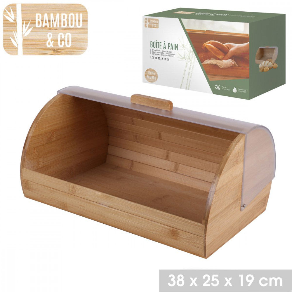BAMBOO&CO Brooddoos - 38x25cm - bamboe