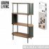 URBAN LIVING Gigi etagere 4 niveaus - 80x33,8x133,5cm