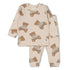 FEETJE Teddy Bear pyjama - offwhite mel.- 122