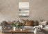 Canvas handgeschilderd Bergmeer - 80x120cm - incl. lijst