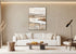 Canvas handgeschilderd Uitzicht - 60x80cm - incl. lijst